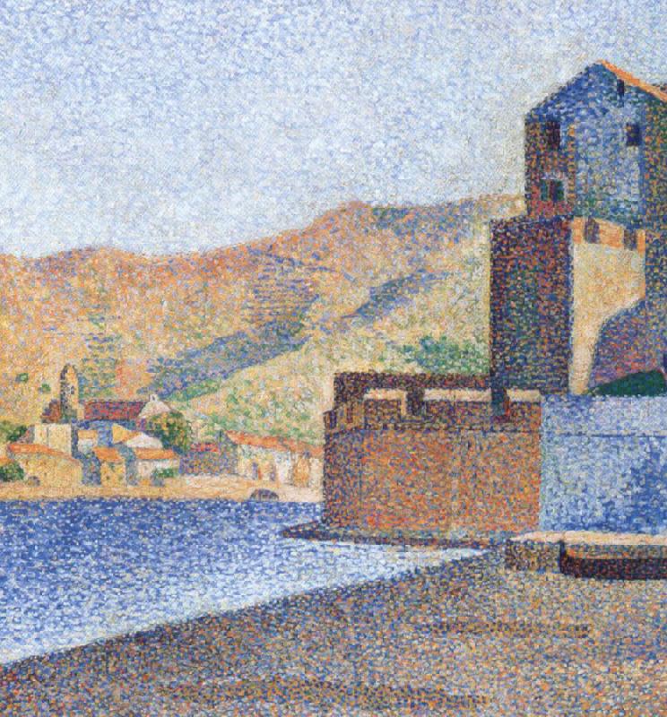 Paul Signac town beacb oil painting image